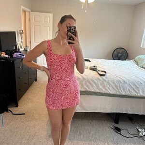 Princess Polly Red and White Mini Dress